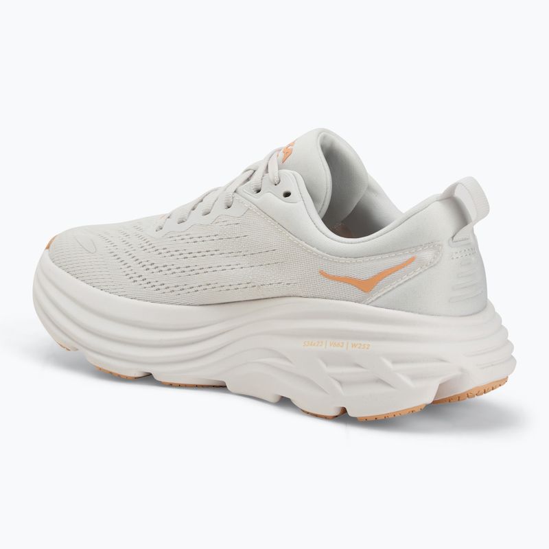 Dámska bežecká obuv HOKA Bondi 8 white/cantaloupe 3