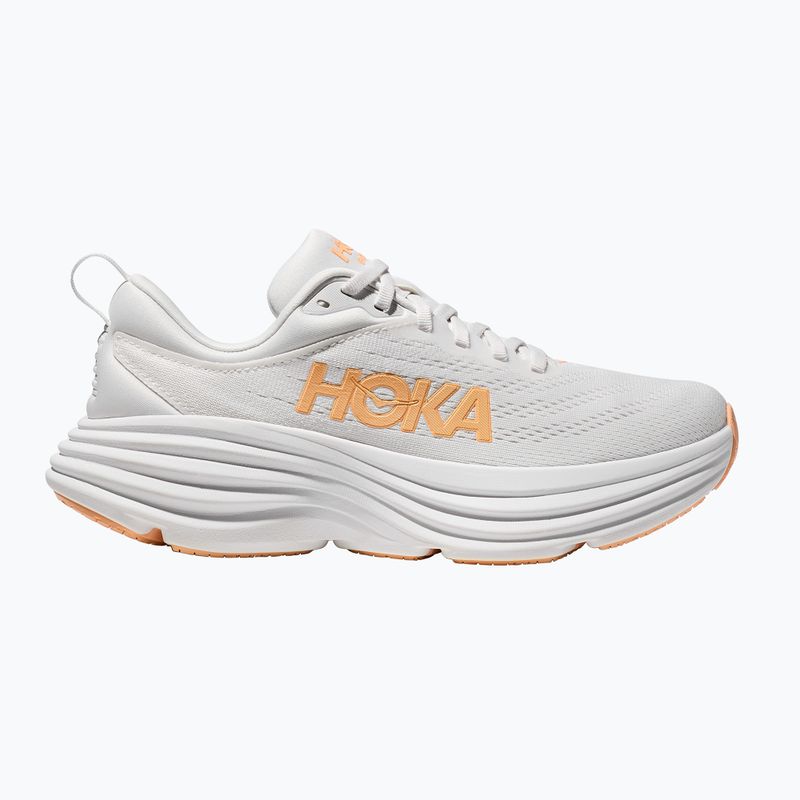 Dámska bežecká obuv HOKA Bondi 8 white/cantaloupe 2