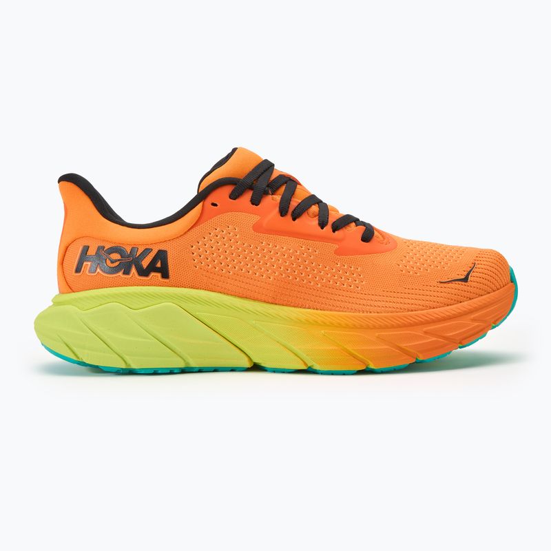 Pánska bežecká obuv HOKA Arahi 7 electric tangerine/black 2