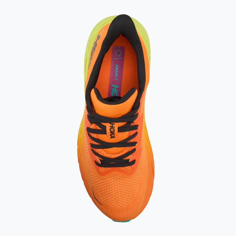 Pánska bežecká obuv HOKA Arahi 7 electric tangerine/black 5