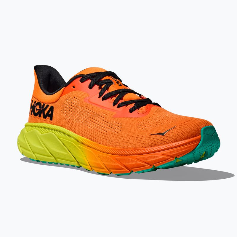 Pánska bežecká obuv HOKA Arahi 7 electric tangerine/black 8