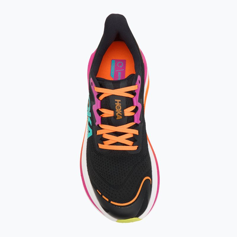 Pánska bežecká obuv HOKA Skyward X black/electric aqua 5