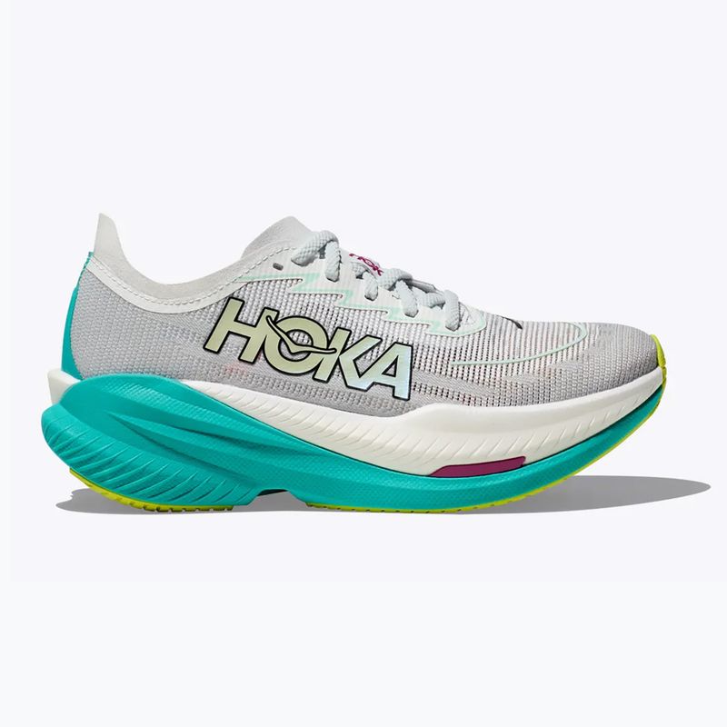 Dámska bežecká obuv HOKA Mach X 2 frost/electric aqua 8