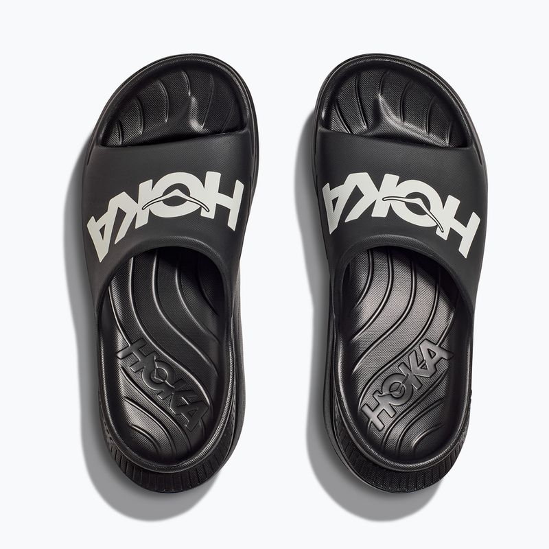 Šľapky HOKA Ora Athletic Slide black/white 8