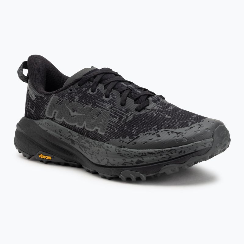 Dámske bežecké topánky HOKA Speedgoat 6 GTX Wide black/alabaster