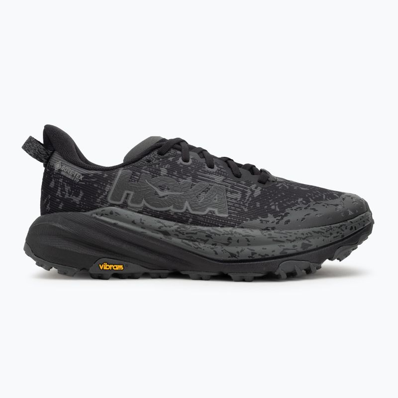 Dámske bežecké topánky HOKA Speedgoat 6 GTX Wide black/alabaster 2