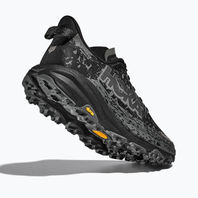 Dámske bežecké topánky HOKA Speedgoat 6 GTX Wide black/alabaster 5
