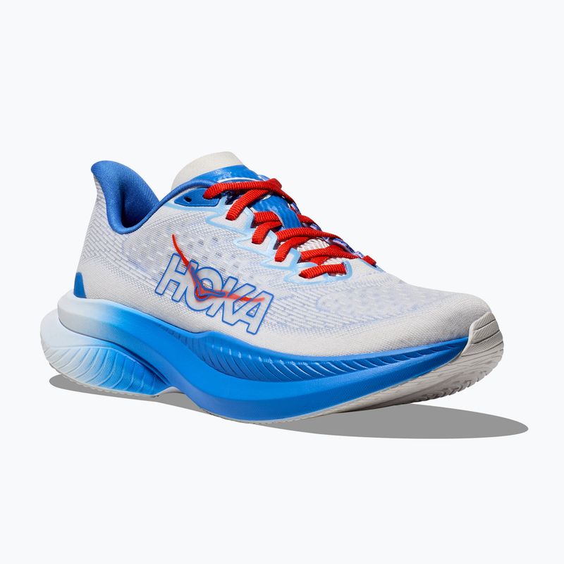 Dámska bežecká obuv HOKA Mach 6 white/virtual blue 8