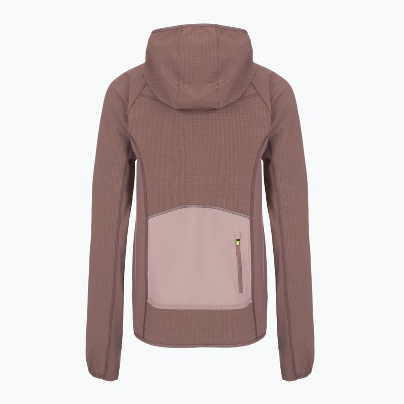 Dámska bežecká mikina HOKA Sky Glow Half Zip smokey quartz 5