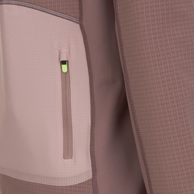 Dámska bežecká mikina HOKA Sky Glow Half Zip smokey quartz 6