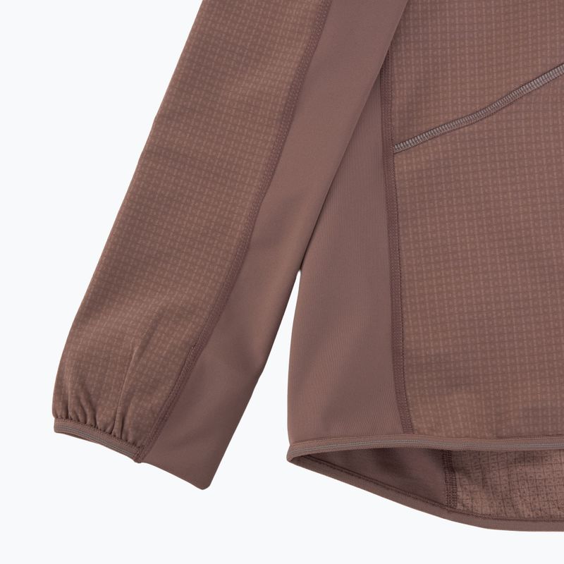 Dámska bežecká mikina HOKA Sky Glow Half Zip smokey quartz 7