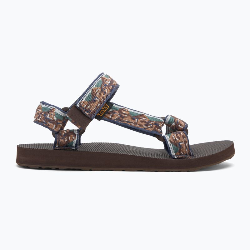 Pánske sandále Teva Original Universal desert mosaic/chocolate brown 2