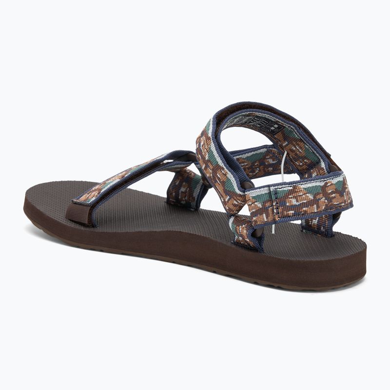 Pánske sandále Teva Original Universal desert mosaic/chocolate brown 3