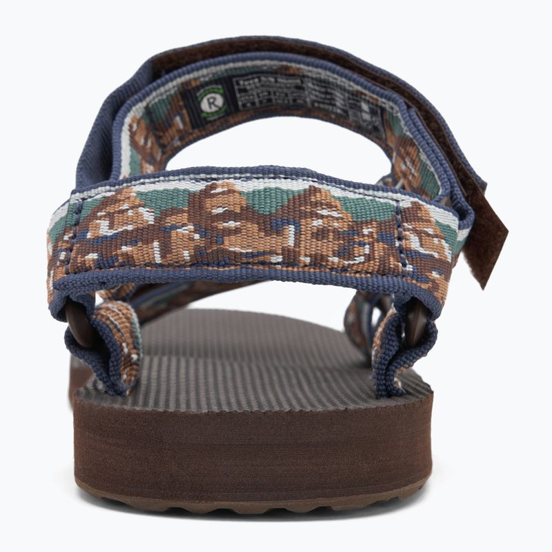 Pánske sandále Teva Original Universal desert mosaic/chocolate brown 6