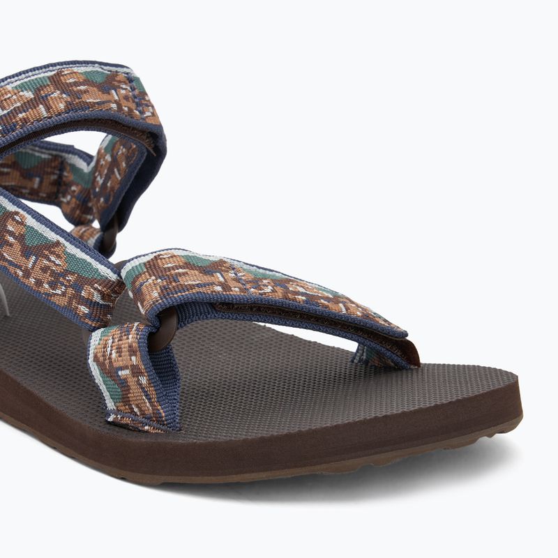 Pánske sandále Teva Original Universal desert mosaic/chocolate brown 7