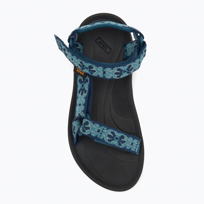 Dámske sandále Teva Winsted archive flower crown blue/ dress blues 5