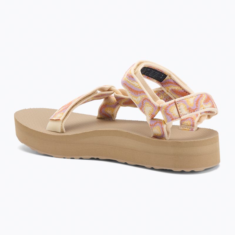 Dámske sandále Teva Midform Universal neon fade coconut 3
