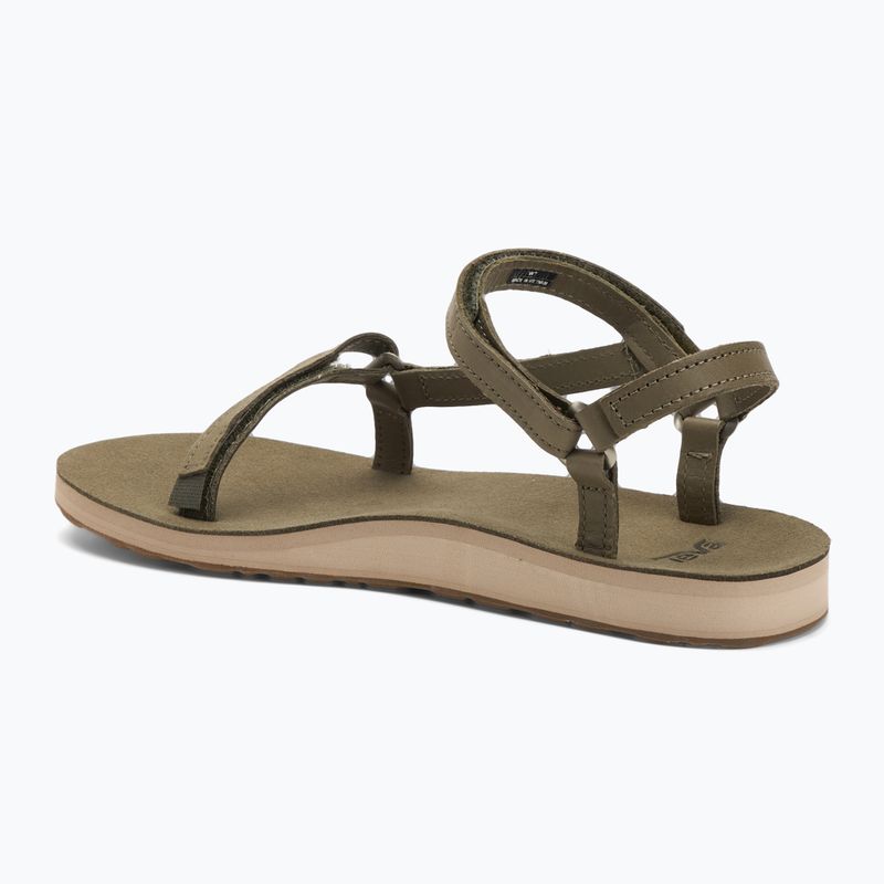 Dámske sandále Teva Original Universal Slim Leather burnt olive 3