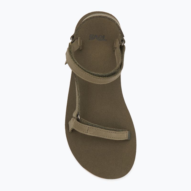 Dámske sandále Teva Original Universal Slim Leather burnt olive 5