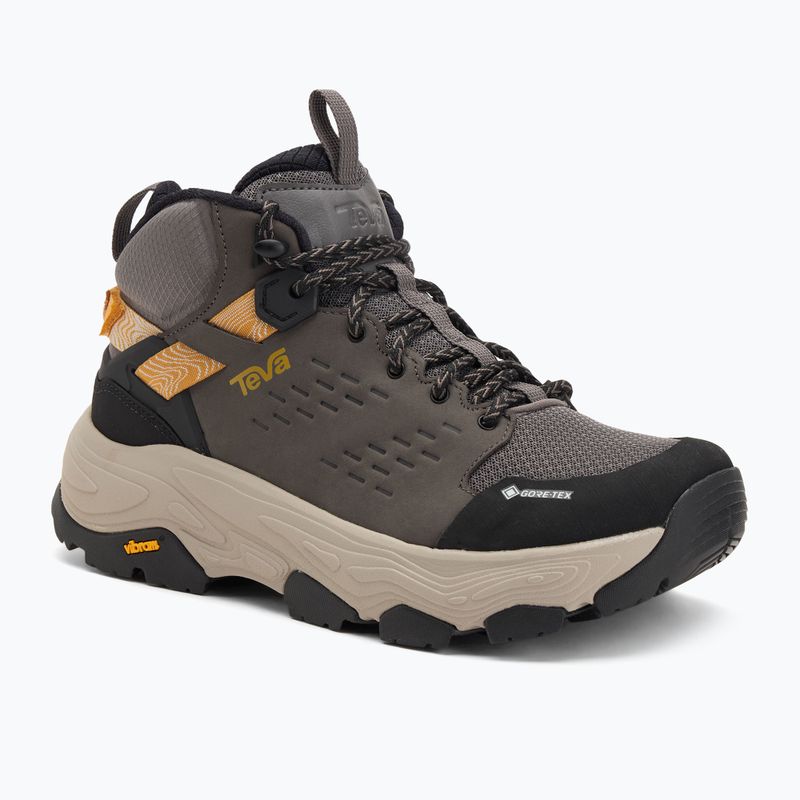 Pánska treková obuv Teva Grandview Max GTX charcoal/black