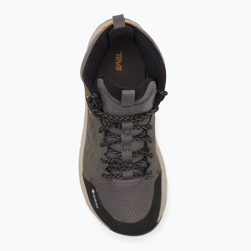 Pánska treková obuv Teva Grandview Max GTX charcoal/black 5