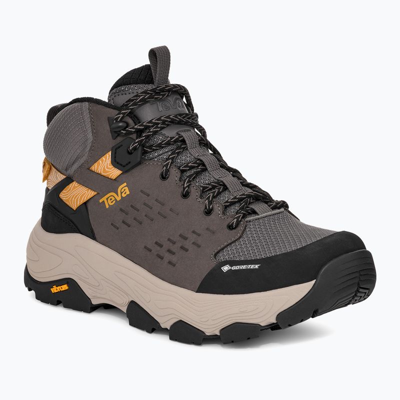 Pánska treková obuv Teva Grandview Max GTX charcoal/black 8