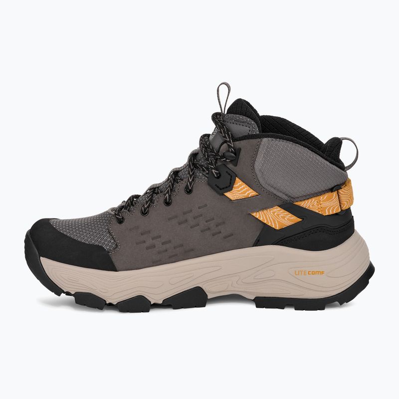 Pánska treková obuv Teva Grandview Max GTX charcoal/black 10