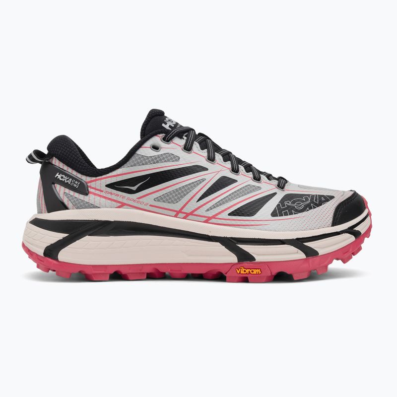 Topánky HOKA Mafate Speed 2 galactic grey/ruby red 2