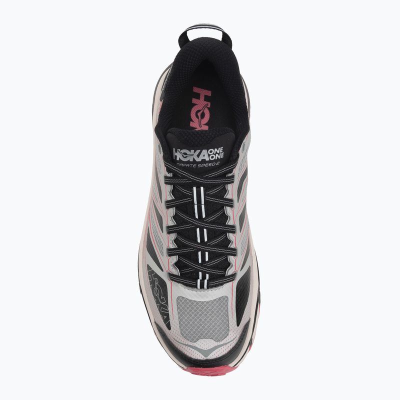 Topánky HOKA Mafate Speed 2 galactic grey/ruby red 5