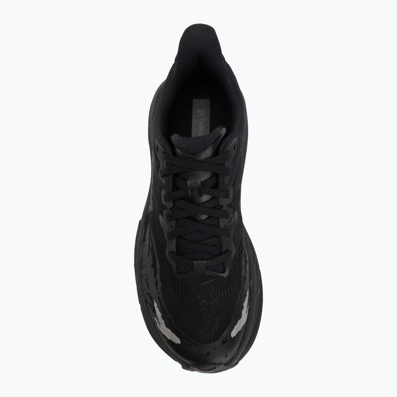 Pánske bežecké topánky HOKA Stinson 7 black/black 5
