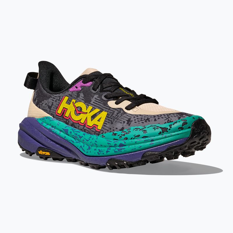 HOKA Speedgoat 6 oatmeal/mountain iris pánska bežecká obuv