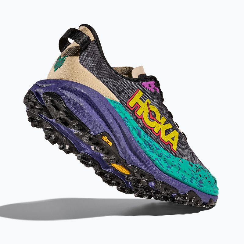 HOKA Speedgoat 6 oatmeal/mountain iris pánska bežecká obuv 5