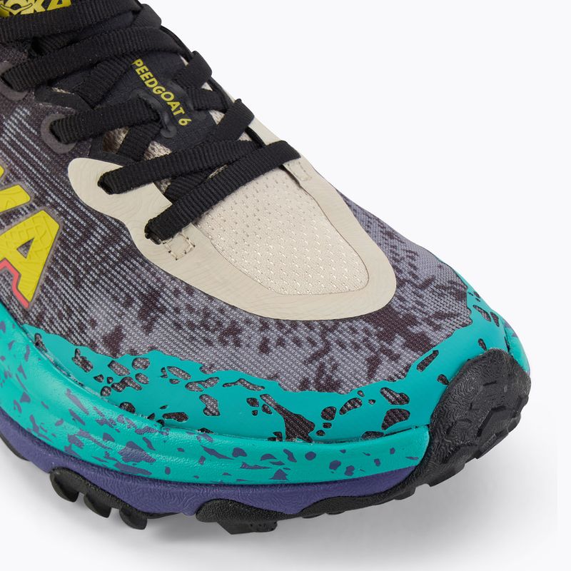 Dámska bežecká obuv HOKA Speedgoat 6 oatmeal/mountain iris 7