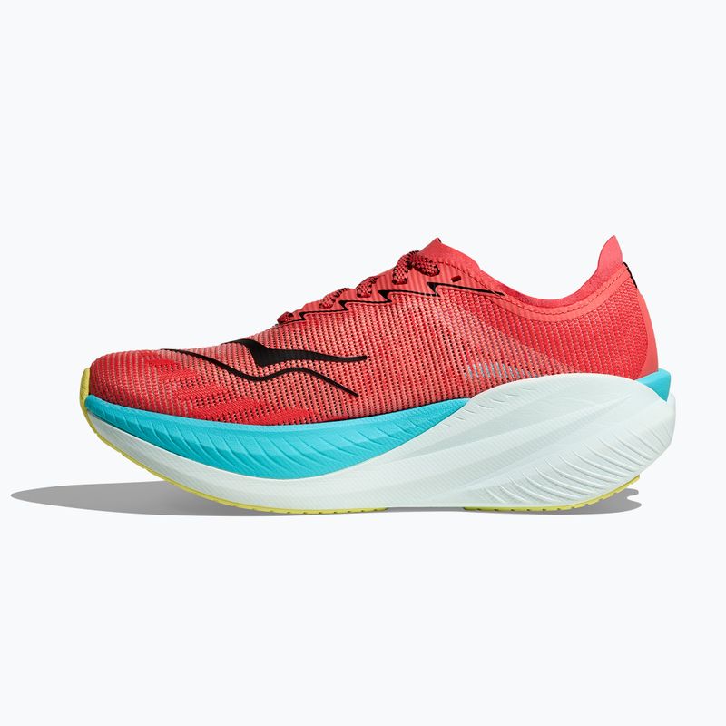 HOKA Mach X 2 pánska bežecká obuv grapefuit/electric coral 9