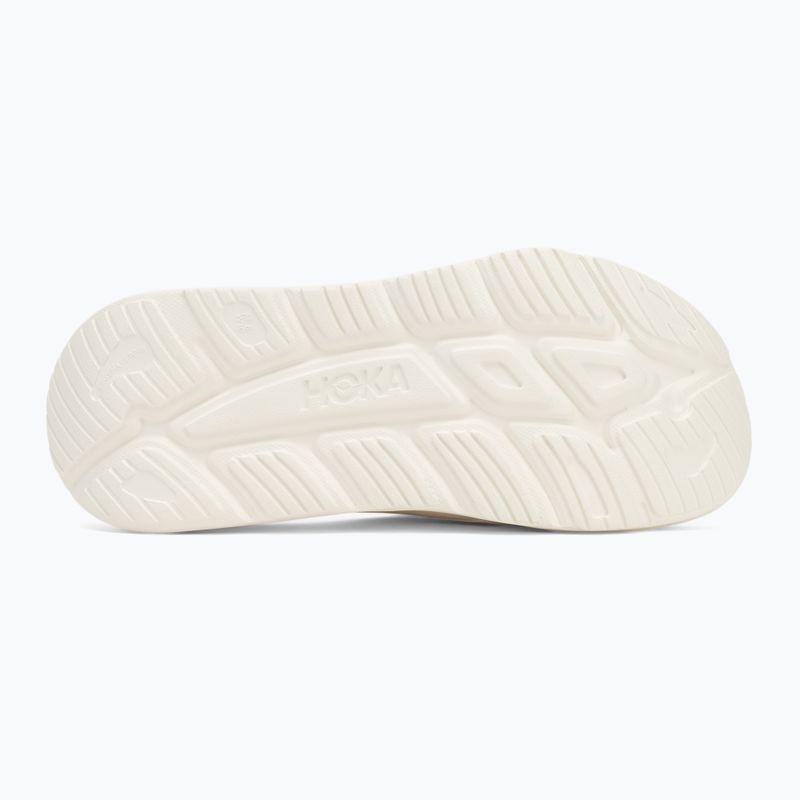 HOKA Ora Athletic Slide frost/lava žabky 4