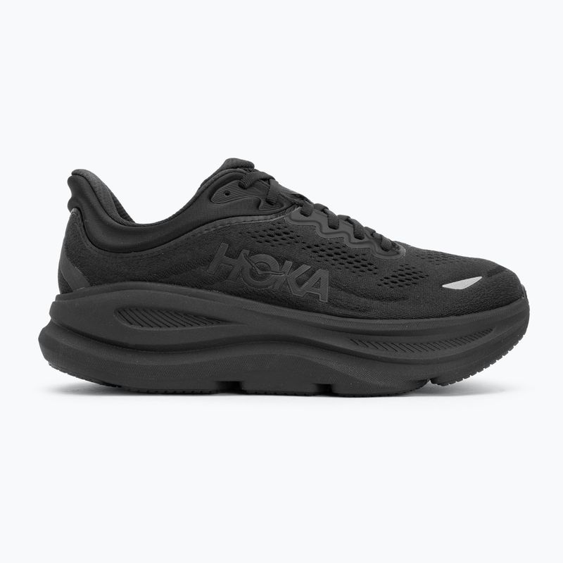 Pánska bežecká obuv HOKA Bondi 9 Wide black/black 2