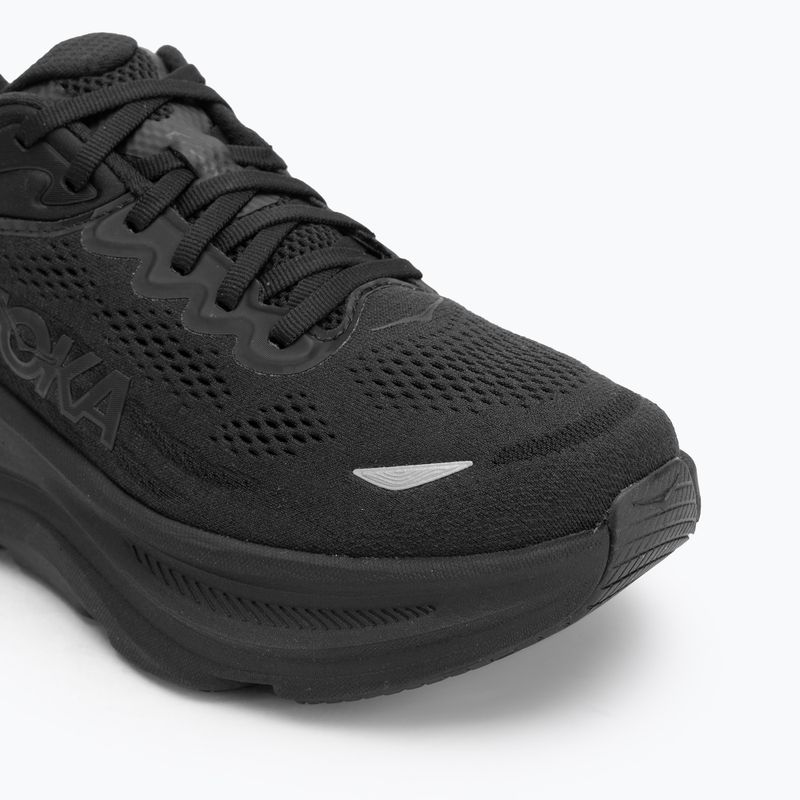Pánska bežecká obuv HOKA Bondi 9 Wide black/black 7