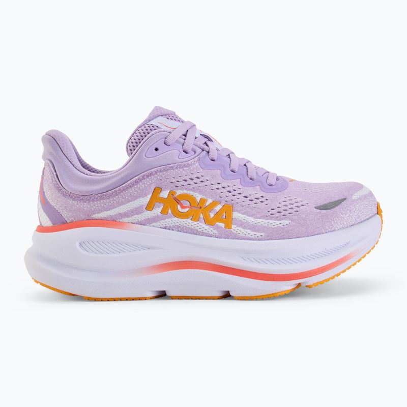 Dámska bežecká obuv HOKA Bondi 9 Wide aster flower/starlight glow 2