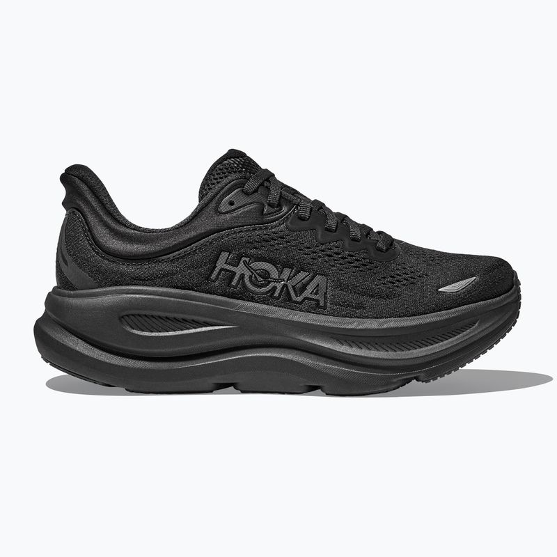 Dámske bežecké topánky HOKA Bondi 9 Wide black/black 2