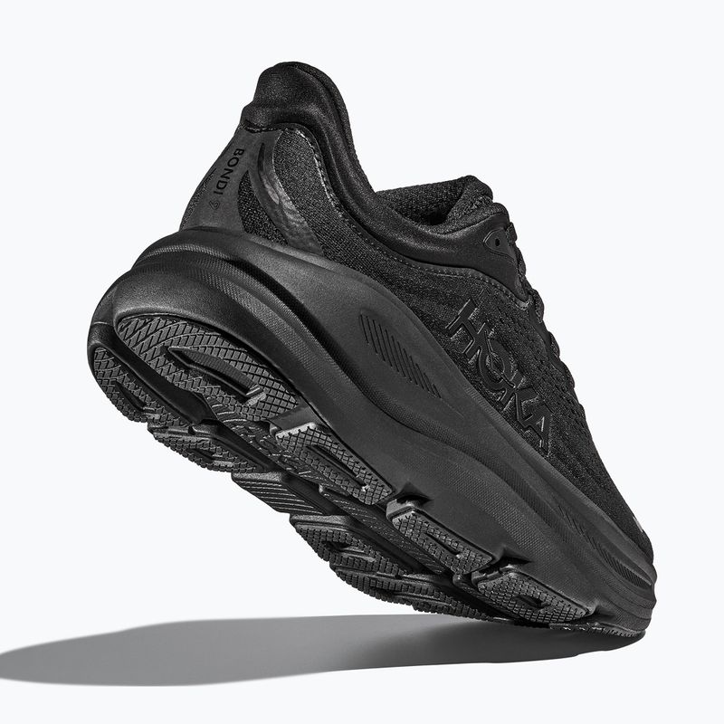 Dámske bežecké topánky HOKA Bondi 9 Wide black/black 5