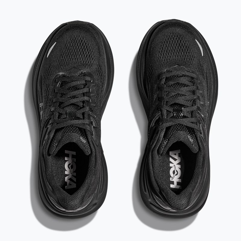 Dámske bežecké topánky HOKA Bondi 9 Wide black/black 8