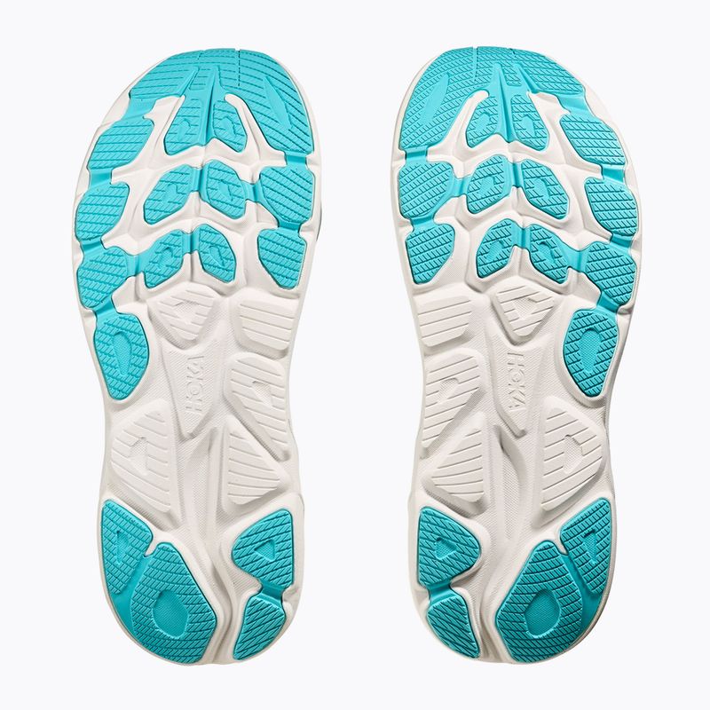 Pánska bežecká obuv HOKA Clifton 10 white/skyward blue 14