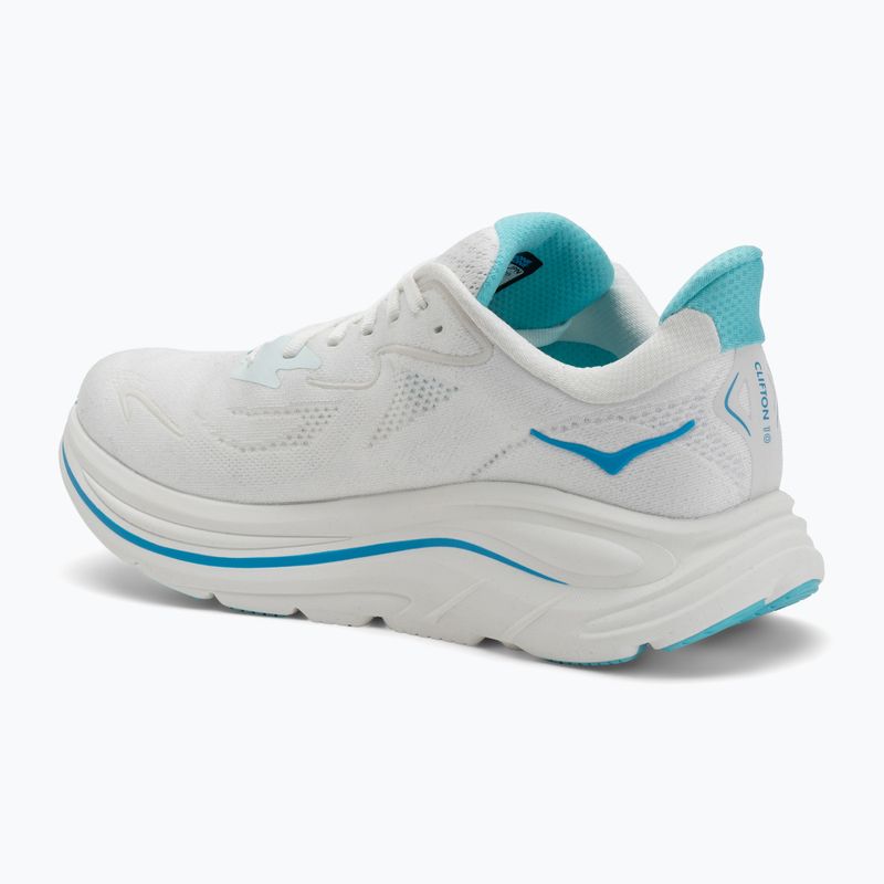 Pánska bežecká obuv HOKA Clifton 10 white/skyward blue 3