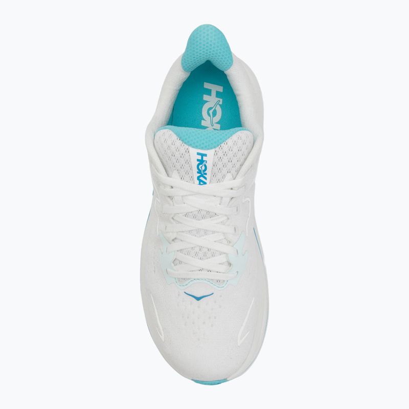 Pánska bežecká obuv HOKA Clifton 10 white/skyward blue 5