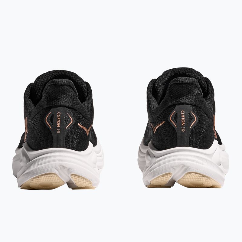 Dámska bežecká obuv HOKA Clifton 10 black/rose gold 10