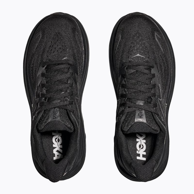 Pánska bežecká obuv HOKA Clifton 10 Wide black/black 6