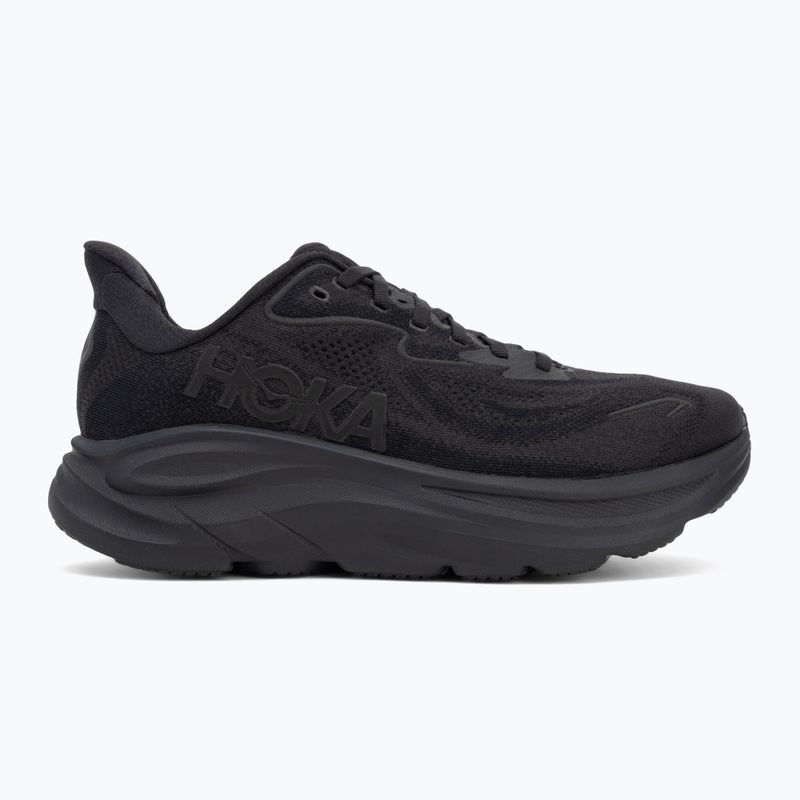 Pánska bežecká obuv HOKA Clifton 10 Wide black/black 2