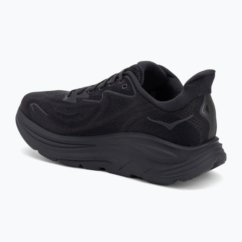 Pánska bežecká obuv HOKA Clifton 10 Wide black/black 3