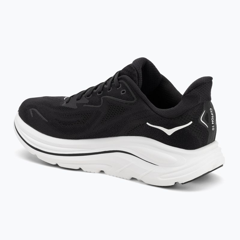 Dámska bežecká obuv HOKA Clifton 10 Wide black/white 3