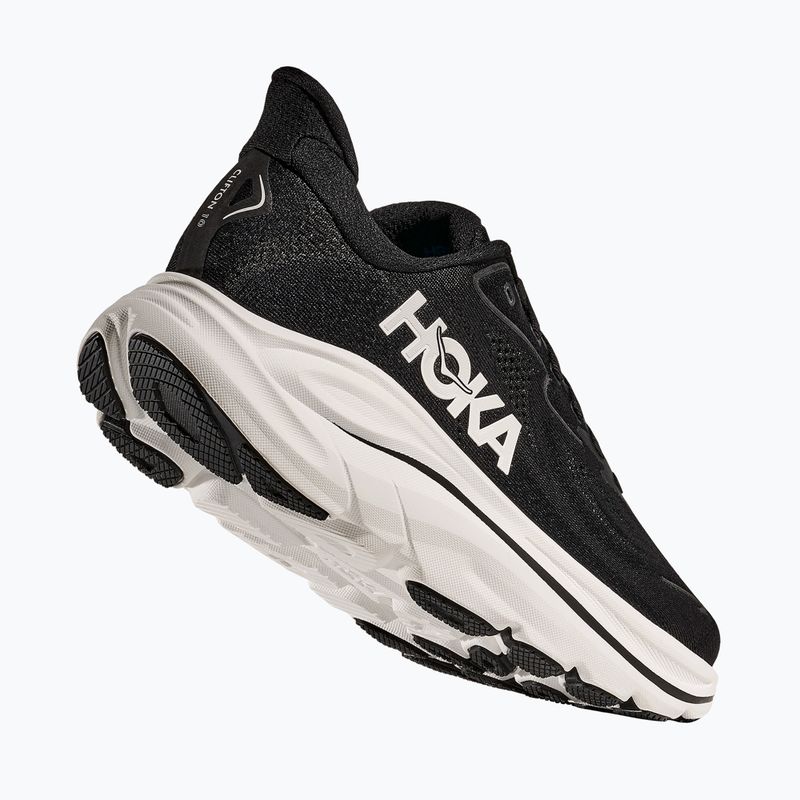 Dámska bežecká obuv HOKA Clifton 10 Wide black/white 3